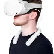 Neck Power Bank for Oculus, Quest 2 VR Battery Pack 10000mAh Fast Charger for Me