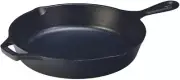 10.25" Cast Iron Seasoned Skillet,Teardrop Handle, Use in Oven, Stove,or Grill