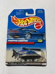 1997 HOT WHEELS PROPPER CHOPPER POLICE #798 - NEW SEALED
