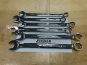 Snap-on Tools USA NEW 6pc ADD-ON LARGE METRIC Flank Drive Plus Combo Wrench Set