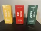 Abercrombie & Fitch Fierce Cologne Limited Edition Set of 3 bottles 3.4 OZ NIB