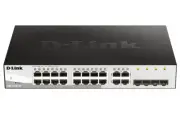 D-Link DGS-1210 20-Port Gigabit Smart Managed Switch w/16 BASE-T and 4 SFP Ports