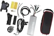 Vuzmode 2000W 48V Aluminum Alloy Electric Controller Kit, Color Screen Meter, for Electric Scooters Folding Bikes E-Scooter Brushless Controller