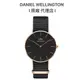 【Daniel Wellington】Classic Cornwall 40mm黑織紋錶 DW手錶DW00100148