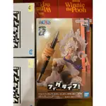 批發 日版金證 全新非夾物 景品 航海王 海賊王 FIG LIFE 魯夫 5檔  筆架 筆筒 公仔