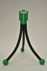 Agfa Photo 5 Inch Flexible Mini Tripod - Green (Pack of 2)