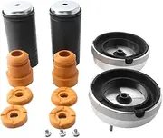 31336788776 31336774738 31336776391 Front Strut Shock Mount Upper Lower Support and Bump Stops Kits Compatible with BMW X5 E70 X6 E71