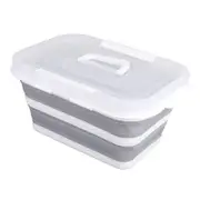 Aussie Traveller 18 Litre Collapsible Storage Tub with Lid