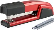 Bostitch Epic All Metal 3 in 1 Stapler with Integrated Remover & Staple Storage, Red (B777-RED)