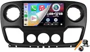 M6 pro2,Car Stereo Android 15.0 Radio for MOVANO/NV400/Master 2010-2021 GPS Sat Navigation 10'' Touchscreen DVD Multimedia Video Player FM BT Receiver with Carplay 4G 5G WiFi DSP SWC