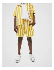 [Seed Heritage] Towelling Short in Yellow