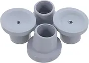 Baluue 4pcs Non-Slip Rubber Feet for Shower Chair Bath Stool Shower Chair Leg Cap Non-Slip Replacement Feet Covers Chair Leg Floor Protector Chair Leg Cover