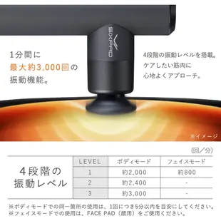 【現貨 日本直送】日版 筋膜槍 sixpad 超輕量 電動按摩 4顆按摩頭  6種顏色 按摩槍 禮物 送人 MTG