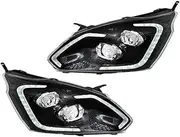 Compatible For Ford Tourneo Transit 2016-2022 LED Auto Headlights Assembly Upgrade Dynamic 2 Projector Lens Car Front Lamps Accessories