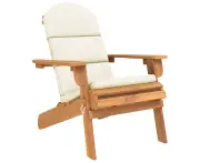 vidaXL Adirondack Garden Chair with Cushions Solid Wood Acacia