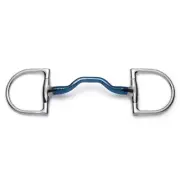 Cavalon Hunter D-Ring Low Port Mullen Sweet Iron Snaffle Bit