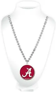 Rico Industries NCAA Alabama Crimson Tide Team Logo Mardi Gras Style Beads