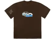 Travis Scott JACKBOYS Vehicle Tee V Brown (TSJB-SS41) Men's Size S-2XL