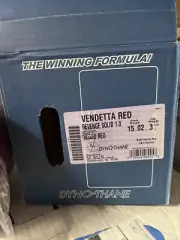 NEW - NIB 15lb Dyno-Thane "VENDETTA RED" UNDRILLED
