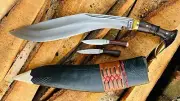 EGKH-16″ 2 Chira Full Angkhola Gurkha Historic Khukur-Heavy-duty khukuri