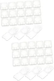 Yardenfun 2sets Memory Card Cases Card Holder Compact Storage Case Holder 24pcs*2