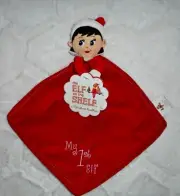 ELF ON THE SHELF MY 1ST ELF CHRISTMAS RATTLE SECURITY BLANKET BLANKIE GIRL NEW