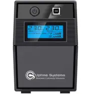 Uptime ELITE Series 650VA Line Interactive Tower UPS With LCD ES650-AVR New