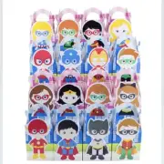 Superhero Boy Girl Lolly Loot Bag Box Party Supplies Bunting Batman Wonder Woman