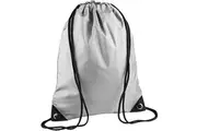 Bagbase Premium Gymsac Water Resistant Bag (11 Litres) (Silver Grey) (One Size)