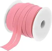 uxcell 3/4 Inch Single Fold Bias Tape Cotton Continuous Bulk Bias Tape for Sewing, Seaming Quilting Hemming Binding Crafts (Bright Red 25 Yards)