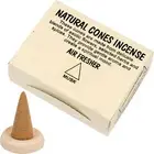 DANNY LIB Musk Incense Cone Incense Holder Set, Clean Sweet Scent, 25 Pieces,