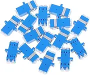 HOMOCONO 15pcs Lc Single Mode Fiber Optic Adapter Durable Coupler for Server Rack and Patch Panel Reliable Signal Transmission and Enhanced Data Transfer for Network