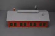 Pola HO Scale Industrial Building Brick Warehouse 13" x 8"