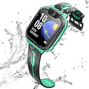 [imoo] Watch Phone Z1 Kids Smart Watch, 4G Kids Smartwatch Phone with Video and Phone Call Durable, GPS Watch with Real Time Location and IPX8 Water Resistance (Green)
