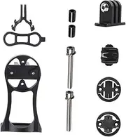 1 Set Bike Computer Mount Lightweight Alloy Stem Extension Holder for Handlebar Optimizes Viewing for Stopwatch Flashlight Easy to Install Durable Design
