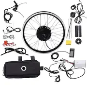 TOWOHIPPKI 36V 350W Electric Bicycle Conversion Kit 20" Front Wheel E-Bike Motor Kit Hub Motor Electric Bicycle Complete Kit with LCD Display & Controller & Brake