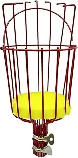 Long Handle Fruit Picker with Basket Adjustable Fruit Catcher for apple Mango Professional Tool Orchard Avocado Orange Pear Fruit picker Basket vegetable big basket Picker orange orange Head