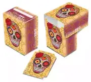 Dia De Los Muertos Skull Full-View Deck Box - Pink Ultra Pro (ULP 84140)