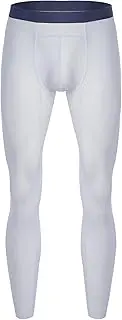 [inhzoy] Mens See Through Tights Pants Compression Leggings for Workout Athletics Jogging Fitness Training