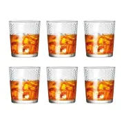Tonic Bubble Tumbler Glass Set of 6 Size 400ml by Cellar