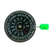 GENUINE SEIKO (SII) NH36 NH36A AUTOMATIC WATCH MOVEMENT DAY DATE CROWN @4 BLACK