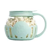 Ecolution Micro-Pop Microwave Popcorn Maker 1.5Qt BPA Free Aqua