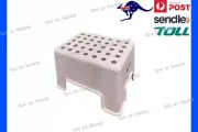 IKEA BOLMEN Step Stool White Black Laundry Bathroom Garage Kitchen Vanity Study