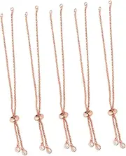 [KONTONTY] Pull Adjustable Bracelet Womens Bracelets Anklet Chain Bangles for Jewelry Making Rhinestone Bracelet Ring Accessories Bracelets for Jewelry Making Ankle Bracelets Copper