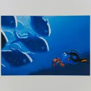 Finding Nemo Postcard Dory Marlin Disney Pixar Concept Art Ralph Eggleston Fish