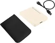 XUMIUZIY HDD Case,External Hard Drive Disk Enclosure Case USB 3.0 to 2.5" 7mm 9.5mm HDD SSD Tool (White)