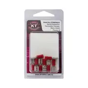 KT Cables Insulated Spade Terminal Red 2.5