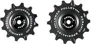 [TRiPEAK] 12T+14T Shimano Oversized Ceramic/Steel Bearing Jockey Wheel Pulley Set for 11Speed Shimano Dura Ace/Ultegra 91xx/R80xx/R70xx Road Cyclocross Gravel Rear Derailleur