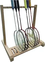 Tennis Racquet Storage Rack,Badminton Racket Display Rack,Sports Racquet Display Stand,for Fitness Gym Schools,Bearing Capacity 20kg