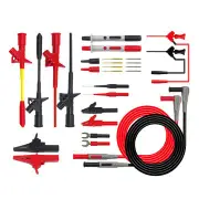 1Set Replaceable Multimeter Probe Test Hook and Lead Kits 4Mm Banana Plug Alligator Clip Stick